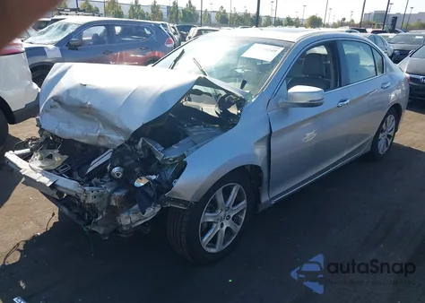 2013 Honda Accord Sdn Ex-L from USA, damaged, VIN 1HGCR2F87DA047281